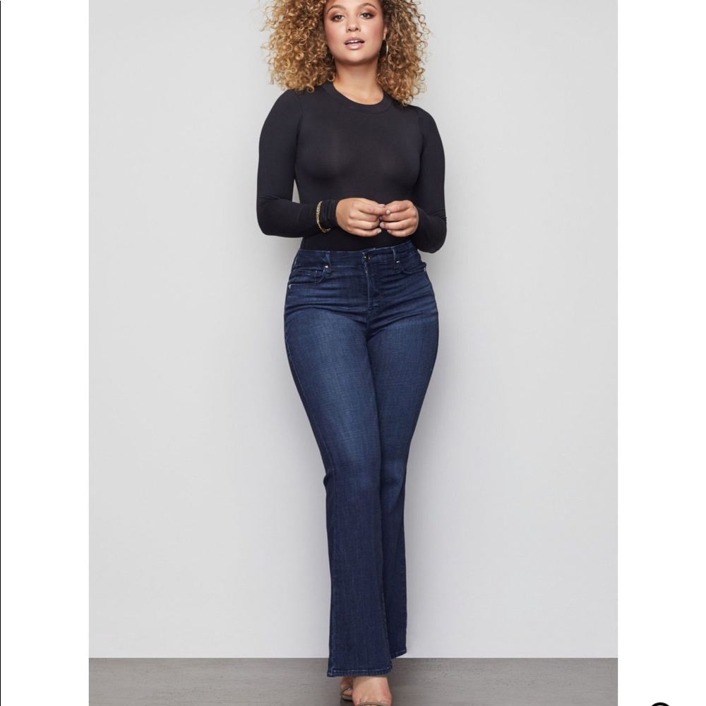 NWT Good American The Flare jeans 👖 - Picture 6 of 9